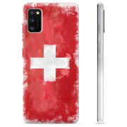 Samsung Galaxy A41 TPU Hülle - Schweizer Flagge