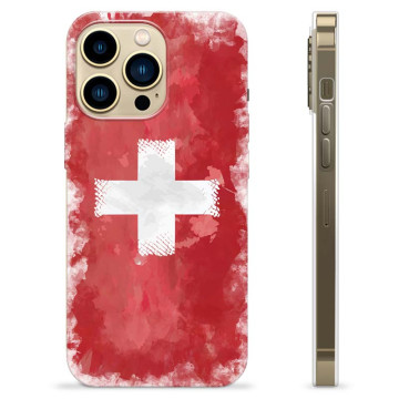 iPhone 13 Pro Max TPU Hülle - Schweizer Flagge