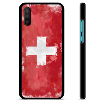 Samsung Galaxy A50 Schutzhülle - Schweizer Flagge