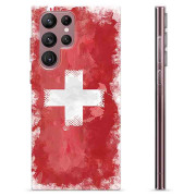 Samsung Galaxy S22 Ultra 5G TPU Case - Schweizer Flagge