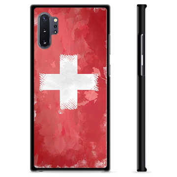 Samsung Galaxy Note10+ Schutzhülle - Schweizer Flagge