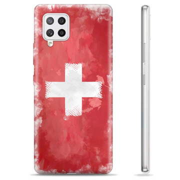 Samsung Galaxy A42 5G TPU Hülle - Schweizer Flagge