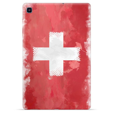 Samsung Galaxy Tab S6 Lite 2020/2022/2024 TPU Hülle - Schweizer Flagge