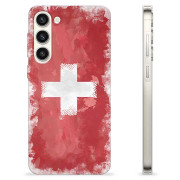 Samsung Galaxy S23+ 5G TPU Hülle - Schweizer Flagge