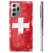 Samsung Galaxy Note20 Ultra TPU Hülle - Schweizer Flagge
