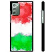 Samsung Galaxy Note20 Schutzhülle - Italienische Flagge