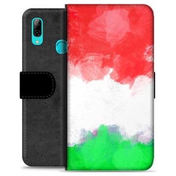 Huawei P Smart (2019) Premium Schutzhülle mit Geldbörse - Italienische Flagge