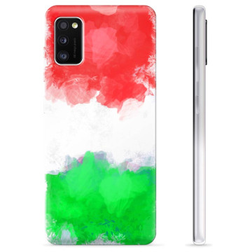 Samsung Galaxy A41 TPU Hülle - Italienische Flagge