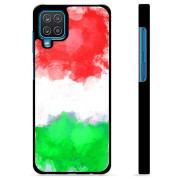 Samsung Galaxy A12 Schutzhülle - Italienische Flagge