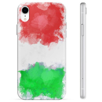 iPhone XR TPU Hülle - Italienische Flagge