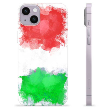 iPhone 14 Plus TPU Hülle - Italienische Flagge