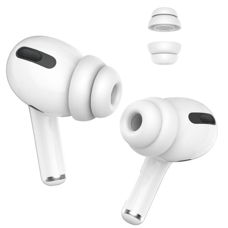 AHASTYLE PT99-2 1 Paar für Apple AirPods Pro 2 / AirPods Pro  Ersatz-Silikon-Ohrstöpsel Bluetooth-Ohrhörer Ohrkappen, Größe L