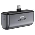 Acefast M9-5000 USB-C PD 20W Schnelllade-Powerbank 5000mAh - Schwarz