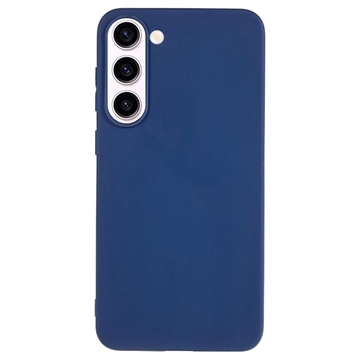 Samsung Galaxy S23 5G Anti-Fingerabdrücke Matte TPU Hülle - Blau