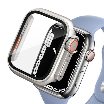 Apple Watch Series 10 Tech-Protect Defense360 Hülle mit Displayschutz - 46mm - Titan / Orange