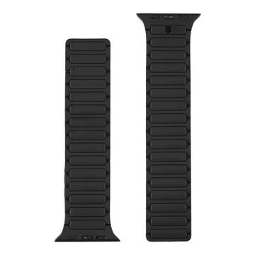 Apple Watch Series Ultra 2/Ultra/9/8/SE (2022)/7/SE/6/5/4/3/2/1 Tactical MagBand Armband - 49mm/45mm/44mm/42mm - Schwarz