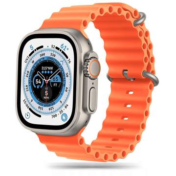 Apple Watch Ultra 2/Ultra/9/8/SE (2022)/7/SE/6/5/4 Tech-Protect Iconband Pro TPU Armband - 49mm/45mm/44mm/42mm - Orange