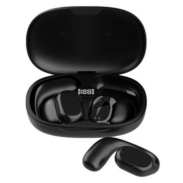 B66 Smart Bluetooth Translator Earbuds Real Time Earphone Translator Gerät für Business Travel Learning - Schwarz