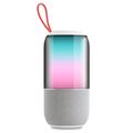 BT2675 Tragbarer, wasserdichter Bluetooth-Lautsprecher mit RGB-Licht - Grau