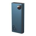 Baseus Adaman Metal Digital Display Quick Charge-Powerbank 20000mAh/65W - 2xUSB-A, USB-C (Offene Verpackung - Zufriedenstellend) - Blau
