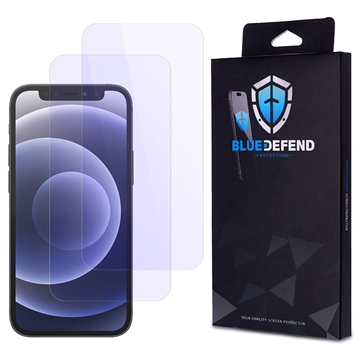 iPhone 12 BlueDefend Anti-Blue Light Panzerglas - 2 Stk.