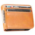 Card Serie Samsung Galaxy Z Flip4 5G Wallet Hülle - Braun