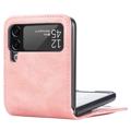 Card Serie Samsung Galaxy Z Flip4 5G Wallet Hülle - Rosa