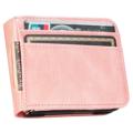 Card Serie Samsung Galaxy Z Flip4 5G Wallet Hülle - Rosa