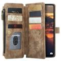 Caseme C30 Multifunktions Samsung Galaxy A53 5G Wallet Hülle - Braun