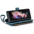 Caseme C30 Multifunktions Samsung Galaxy Z Fold4 5G Wallet Hülle - Blau