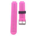 Zweifarbiges Garmin Forerunner 235/630/735 Silikon Sportarmband - Rosa / Schwarz