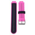 Zweifarbiges Garmin Forerunner 235/630/735 Silikon Sportarmband - Rosa / Schwarz