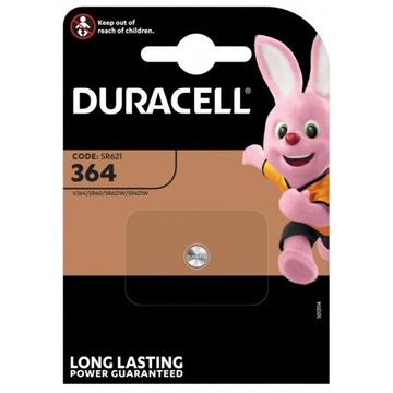 Duracell 364/363 SR621SW Silber-Oxid-Uhrenbatterie