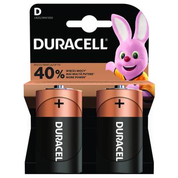 Duracell Basic LR20/D-Batterien - 2 Stk.