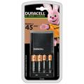 Duracell CEF27 Hi-Speed Batterieladegerät mit 2x AAA-, 2x AA-Batterien