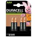 Duracell Recharge Turbo R03/AAA Wiederaufladbare Batterien 900mAh - 4 Stk.