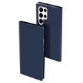 Dux Ducis Skin Pro Samsung Galaxy S23 Ultra 5G Flip Case - Blau