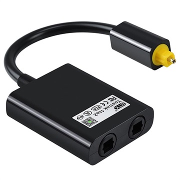 EMK 102B Toslink / Optischer Audio-Splitter - Schwarz