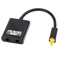 EMK 102B Toslink / Optischer Audio-Splitter - Schwarz