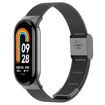 Xiaomi Smart Band 8 Elegantes Edelstahl-Mesh-Band