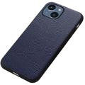 Elegant iPhone 14 Max Leder - Blau