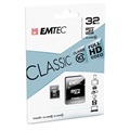 Emtec Classic Class 10 MicroSD Karte - ECMSDM32GHC10CG - 32GB