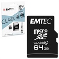 Emtec Classic Class 10 MicroSD Karte - ECMSDM64GXC10CG