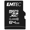 Emtec Classic Class 10 MicroSD Karte - ECMSDM64GXC10CG - 64GB