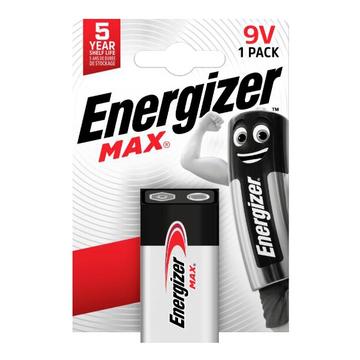 Energizer Max 6LR61/9V Alkaline Batterie