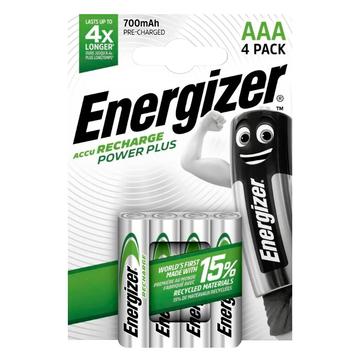 Energizer Recharge Power Plus Wiederaufladbare R03/AAA Batterien 700mAh - 4 Stk.