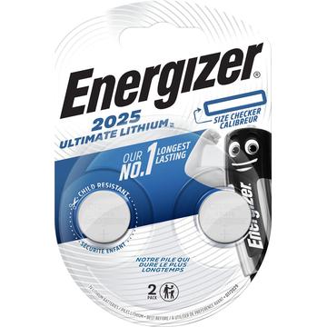 Energizer Ultimate CR2025 Knopfzellenbatterie 3V - 2 Stk.