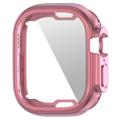 Enkay Apple Watch Ultra/Ultra 2 TPU Hülle mit Displayschutzfolie - 49mm - Rosa