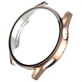 Enkay Huawei Watch GT 3 Cover mit Panzerglas - 42mm - Roségold