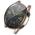 Enkay Huawei Watch GT 3 Cover mit Panzerglas - 46mm - Roségold